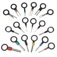 thumbnail image 1 of KAKOWELY 18PCS Automotive Terminal Pin Removal Tool Set Pin Extractor Tool Mechanics Tool Wire Harness Depinning Tool for Car Electrical Connector2.2"X0.79"X0.35", 1 of 5