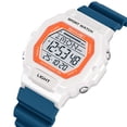 thumbnail image 3 of Leodye 1 Pcs Montre de Sport Numérique pour Homme d'Extérieur Étanche Lumineuse Sport d'Extérieur Multi‐fonction Randonnée Camping Course Natation Montre Antichoc, 3 of 5