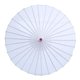 thumbnail image 4 of Paraguas chino ligero de 82 cm para decoración y eventos, accesorio versátil para baile. Blanco, 4 of 9