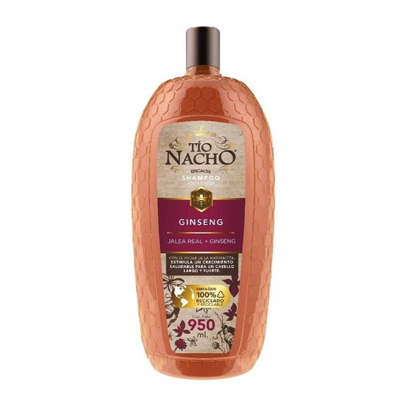 Shampoo Tío Nacho ginseng 950 ml