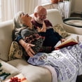 thumbnail image 3 of LHSHID 70th Birthday Gifts for Women Gifts for 70 Year Old Womens Blanket 70th Birthday Decorations Gifts Ideas for Her Wife Sister Mom Grandmother Friends 60x80in, 3 of 6