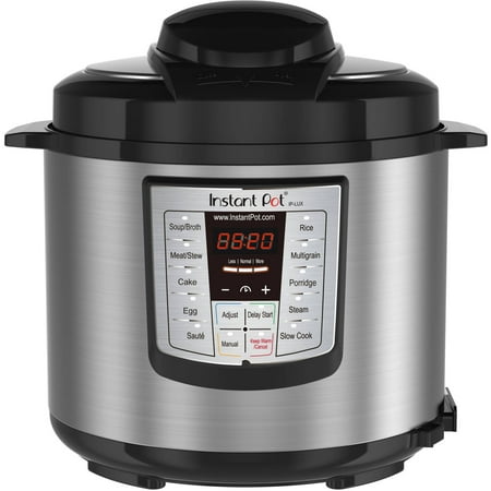 Instant Pot LUX60 6 Qt 6-in-1 Multi-Use Programmable Pressure Cooker, Slow Cooker, Rice Cooker, Sauté, Steamer, and (Best Stovetop Pressure Cooker 2019)