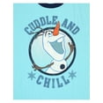 thumbnail image 5 of Disney Frozen Women's Cuddle And Chill Ringer Tee Sleep Shirt, 5 of 5