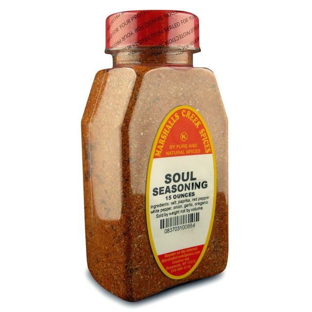 Marshalls Creek Spices SOUL SEASONING NO SALT 11 ounce