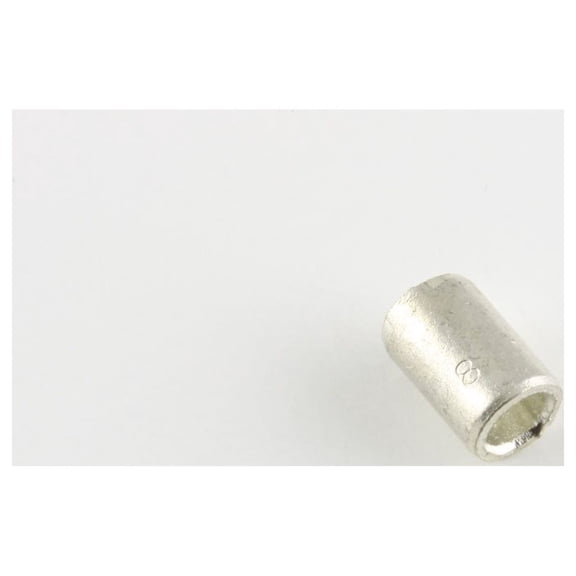 8 Ga. Compact Butt Splice Terminals - (pack of 25)