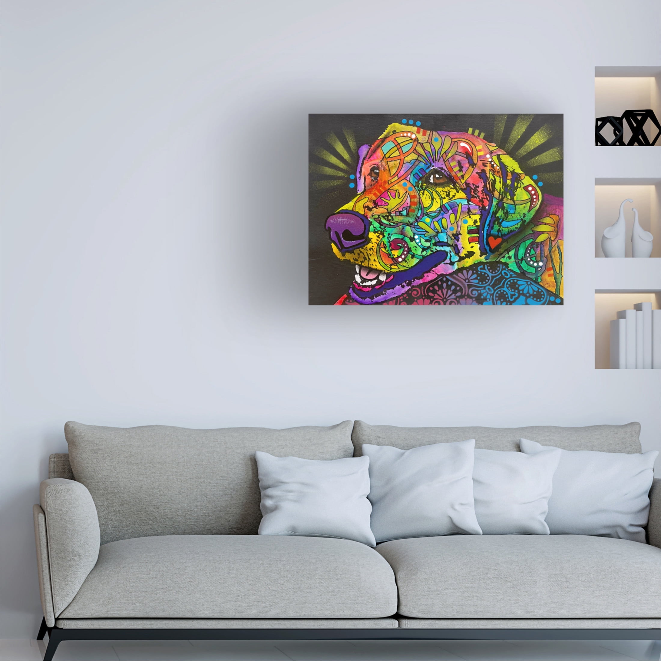 Canvas Wall Art - Dean Russo 'We Make A Good Team' Wall Art for Living Room, Bedroom, or Office Décor by Trademark Fine Art - 32 x 24 Inches