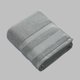thumbnail image 1 of XmhyTop-A 2 toallas de algodón supersuaves, ligeras y absorbentes para uso diario en el baño, estilo B, 34 x 74 cm, color gris., 1 of 5