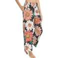 thumbnail image 3 of PISONIC Daisy Printed Women's Pajama Pants, Comfy Pajama Bottoms With Pockets&Drawstring, 3 of 7