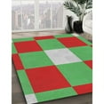 thumbnail image 2 of Ahgly Company Indoor Rectangle Patterned Green Novelty Area Rugs, 2' x 3', 2 of 6