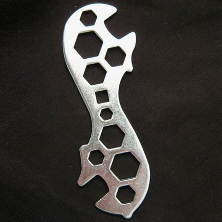15 In 1 Bike Bicycle Cycling Steel Wrench Repair Tool Kits Emergency Pocket