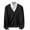 Black, variant on Men's Cardigan Sweaters with Button Lightweight Casual V Neck Long Sleeve Solid Color Knitted Sweater M