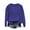 Dark Blue, variant on Fengactive Women's Casual Crew Neck Sweatshirts Raglan Long Sleeve Solid Tunic Tops Loose Pullovers