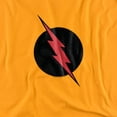 thumbnail image 2 of JLA Reverse Flash Unisex Adult T Shirt, Gold, Large, 2 of 6