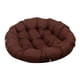 thumbnail image 2 of Silla de hamaca cojín silla de jardín tapete liviano lavable al aire libre cojín de asiento al aire libre color de café, 2 of 8