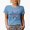 Baby Blue, variant on The Only BS I Need Is Baseball Season with Bats Art Merch Gift, Heather Grey T-Shirt, Small
