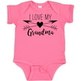 thumbnail image 3 of Inktastic I Love My Grandma Heart and Arrows Boys or Girls Baby Bodysuit, 3 of 5
