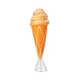 thumbnail image 2 of Candyland Christmas Decorations Orange Ice Cream Tree Top Ornament 5X4X1.5 Inch Indoor Christmas Decor for Home Table Party 1 Pack, 2 of 7