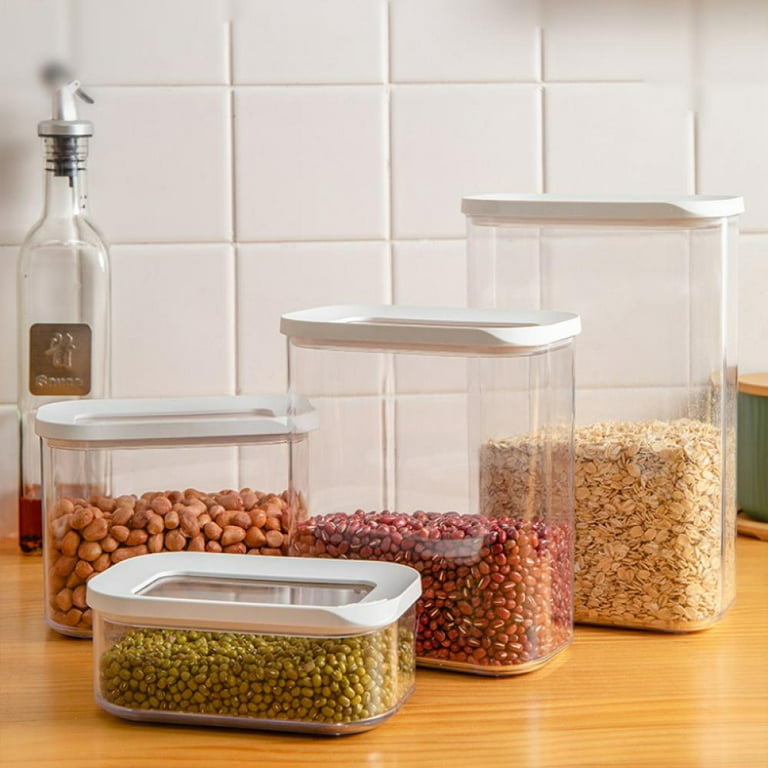 Pantry food containers: glass or plastic?