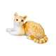 thumbnail image 4 of Gato de peluche gatito de juguetes pellintos decoración de la habitación para niños de la habitación de los niños realistas huggables de cola larga de Amarillo de 30 cm, 4 of 9