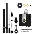 thumbnail image 3 of Gerich Silent DIY Sweep Second Wall Clock Movement 2 Pcs Metal Pointer Sets Home Decor, 3 of 7