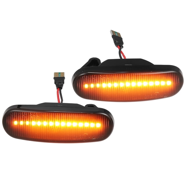 par de luces de señal de giro de espejo lateral 51717793 para Peugeot Bipper 2008-2017 para Citroen Nemo