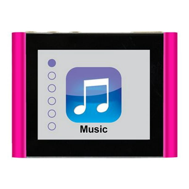 Eclipse Fit Clip Plus 8GB MP3 Player with LCD Display, Pink, ECLIPSE