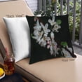 thumbnail image 1 of Ahgly Company Color Focus Black Coussin d'Extérieur, 18 Pouces par 18 Pouces, 1 of 6