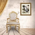 thumbnail image 3 of Pissarro, Camille 20x24 Gold Ornate Wood Framed with Double Matting Museum Art Print Titled - Woman Hanging Laundry, 3 of 4
