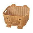 thumbnail image 4 of Cesta tejida con forma de oso, cesta , organizador de almacenamiento, cesta para exhibición de bocadillos y pasteles para cocina, mostrador de L, 4 of 8