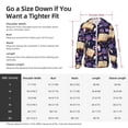 thumbnail image 6 of Fotbe Lavender Flowers Men's Women's UPF 50+ Sun Protection Jacket Hooded Cooling Shirt with Pockets Hiking Outdoor Performance-Medium, 6 of 8