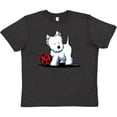 thumbnail image 3 of Inktastic Westie with Ball Youth T-Shirt, 3 of 5