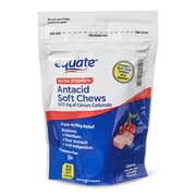 Equate Cherry Ultra Strength Antacid Heartburn Relief Soft Chews, 32 Count