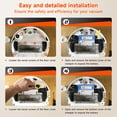thumbnail image 3 of 14.4V Rechargeable Li-ion 6700mAh Sweeping Mopping Battery for Dreame D9,D9 Pro, D9 Max,D10,D10 Plus, L10 Pro, L10 Plus,, D10s, L10s RLS5-BL0, F9, Z10 Pro, RLS5-BL0, RVS5-WH0, RL55L-BL0, RLS5-WH0, 3 of 8
