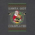 thumbnail image 3 of Wild Bobby Santa Got Coldplayed Christmas Unisex Sweater | Funny Holiday Unisex Crewneck Sweatshirt, 3 of 5