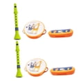thumbnail image 3 of 6pcs of One Set Funny Music Toy Portable Harmonica Funny Harmonica Toy Mini Mouth Organ Plaything Educational Music Toy for Kids （Flute + Tabla + Harmonica 2pcs for Each Random Harmonica Color), 3 of 8