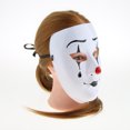 thumbnail image 3 of Funny Festival Party Favors Costume Full Face Máscara De Plástico Payaso Máscara De Disfraces Pintada A Mano Sunnimix Máscara de Cosplay del payaso, 3 of 8