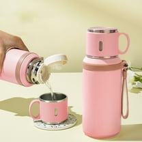 Thermal Insulated Water Cup, Large Capacity Stainless Steel, Keeps Drinks Hot/Cold, Modern Sleek Design, Ideal for Home Office, Daily Hydration, Stylish Water Bottle, Vacuum Insulated Cup TOPLIU