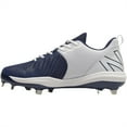 thumbnail image 4 of New Balance Mens Fuel Cell L4040v6 Low Metal Baseball Cleats Navy/White 5, 4 of 6