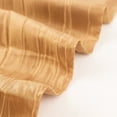 thumbnail image 6 of BalsaCircle 54 in x 10 yards Gold Crinkled Accordion Taffeta Fabric Bolt Party Events Home Decorations Supplies, 6 of 8