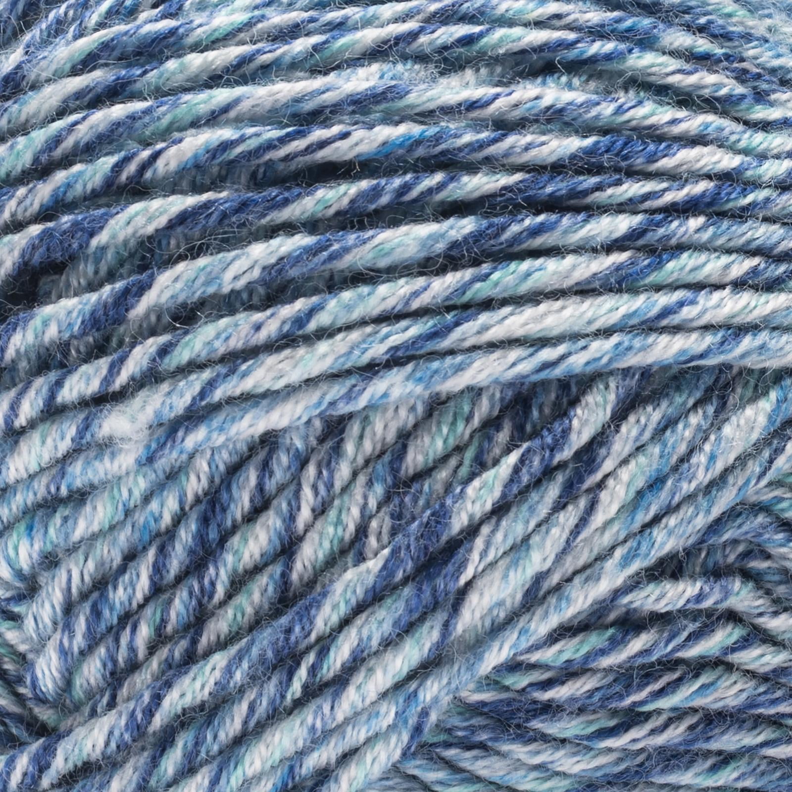 Caron® Simply Me® Mosaic, #5 Bulky Acrylic/Nylon/Wool Yarn, 4.9oz/140gm, 173 yds, High Tide