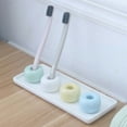 thumbnail image 2 of Mini Ceramics Handmade Toothbrush Holders,Creative Candy Colors Couple Toothbrush Stand for Bathroom Dressing Table Desktop Ornament Decor, 2 of 6