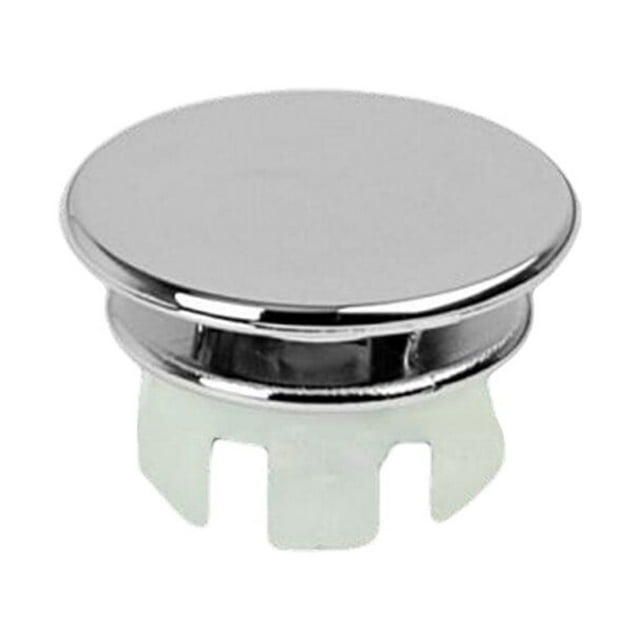Bewildely 6 piezas de anillos de cubierta de desbordamiento de fregadero de estilo moderno para oficina en casa, tapas redondas para agujeros de Accesorios de baño Doble capa de cobre