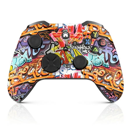 Graffiti 32Ft Wireless Xbox Controller Compatible with Xbox One, Xbox One S/X, Xbox Series X/S, Android/IOS/PC, Gamepad Remote with WiFi/Macro Function/Turbo/3.5mm Audio Jack