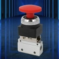 thumbnail image 3 of Emergency Stop Switch MOV-03EB G1/8 Thread MOV Mushroom Button Mechanical Valve 2-Way Air Mechanical Valve, 3 of 9