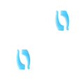 thumbnail image 3 of Qarigey Gafas Ear Grip Anteojos antideslizantes Temple Tips 1 par Equipo de belleza elástico para niños Adultos Azul claro Azul claro 2piezas, 3 of 6
