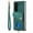 Green, variant on Dteck Case for Samsung Galaxy Z Fold 6 ,Slim Leather Card Wallet Case with Wrist Strap Shockproof Cover for Galaxy Z Fold 6 5G,Black
