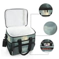 thumbnail image 6 of FORMRS Insulated Cooler Bag 24 Cans Capacity Soft Leakproof Lunch Box with Side Pockets, Forest House, 6 of 7