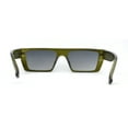 thumbnail image 4 of Womens Flat Top Square Cat Eye Mod Retro Sunglasses Green Smoke, 4 of 4
