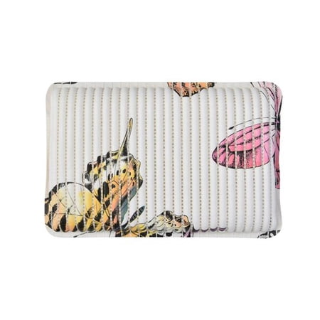 212 Main PHO-0RGQ3ASY-US 17 x 36 x 2 in. Non-Slip Bathroom Pillow Mat Set Plus 7.48 x 11.4 in. Cushion with Suction Cup - White