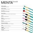 thumbnail image 6 of RMEN-SET882 | Menta™ 5pc Synthetic Squirrel Variety Watercolor Brush Set 882, 6 of 8
